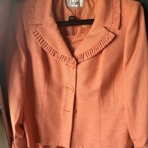 Le Suit Women's Peach Jacket